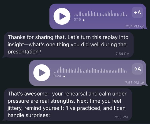 Therapist in PIP video